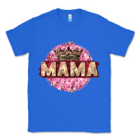 True Royal mama with round leopard Classic Tee - Zillion Design Studio