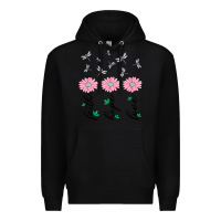Black faith hope love Premium Hoodie - MaliasSmallBusiness