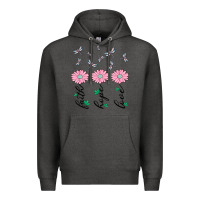 Charcoal Heather faith hope love Premium Hoodie - MaliasSmallBusiness