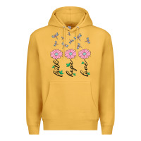 Mustard faith hope love Premium Hoodie - MaliasSmallBusiness
