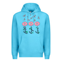 Ocean Blue faith hope love Premium Hoodie - MaliasSmallBusiness
