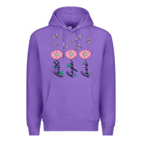 Purple faith hope love Premium Hoodie - MaliasSmallBusiness
