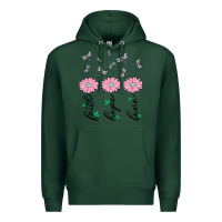 Sports Green faith hope love Premium Hoodie - MaliasSmallBusiness