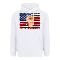 White american flag with hand Heavyweight Hoodie - Artiststas