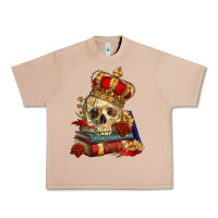 Burro Skull With Crown Urban Heavy Tee - RanaPortraitStore