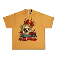 Peanut Butter Skull With Crown Urban Heavy Tee - RanaPortraitStore