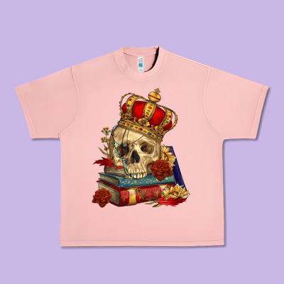 Urban Heavy Tee Skull With Crown