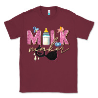 Burgundy milk maker Classic Tee - Zillion Design Studio