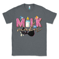 Charcoal Heather milk maker Classic Tee - Zillion Design Studio