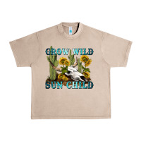 French Oak grow wild sun child tbw Urban Heavy Tee - texasbilliewilder