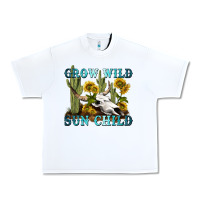 White grow wild sun child tbw Urban Heavy Tee - texasbilliewilder