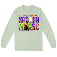 Matcha Halloween Spooky Nurse Long Sleeve Tee - texasbilliewilder