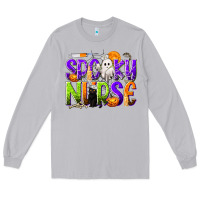 Moon Dust Halloween Spooky Nurse Long Sleeve Tee - texasbilliewilder