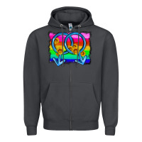Smoke lgbtq gender gay symbol Zipper Hoodie - HRA Design Shop