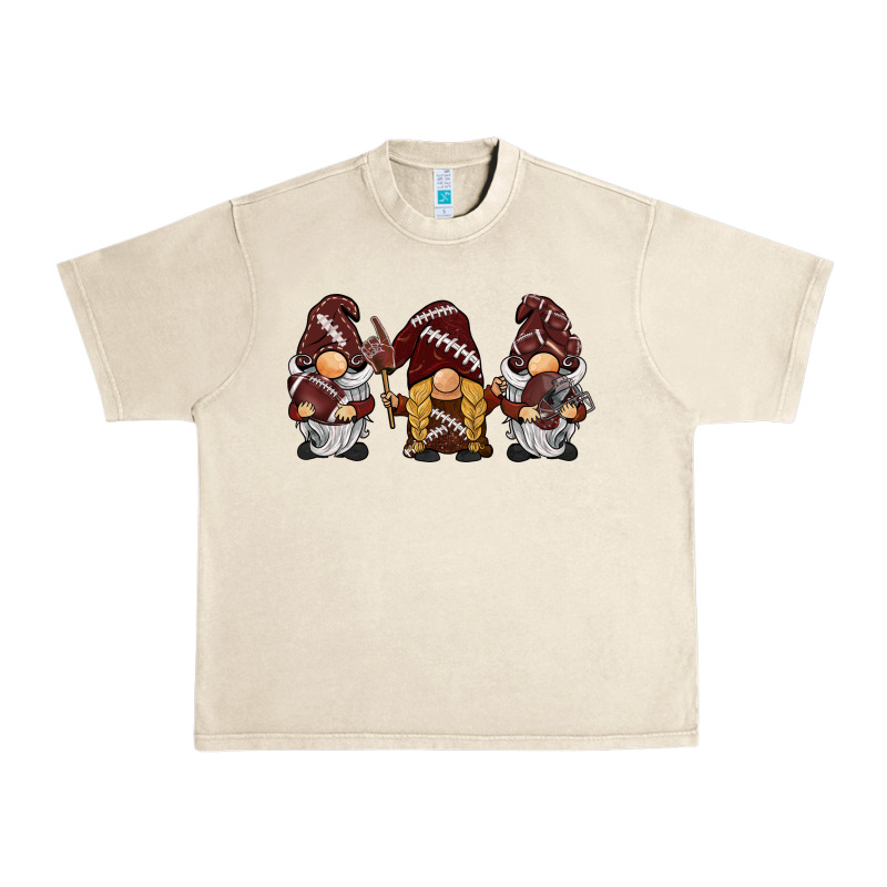 Football Gnomes Urban Heavy Tee by BarkalooDesign | Teevron