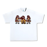 White football gnomes Urban Heavy Tee - BarkalooDesign