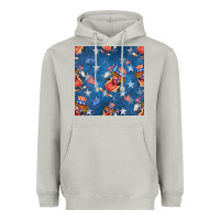 Moon Dust 4th of july hotdog seamless pattern Heavyweight Hoodie - BundleAndBundleShop