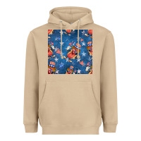 Mushroom 4th of july hotdog seamless pattern Heavyweight Hoodie - BundleAndBundleShop