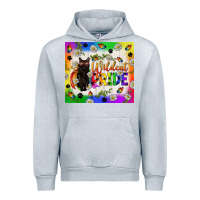 Heather Grey Western LGBTQ+ With Sunflowers Urban Hoodie - BundleAndBundleShop