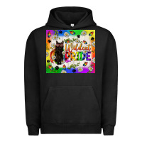 Pigment Black Western LGBTQ+ With Sunflowers Urban Hoodie - BundleAndBundleShop