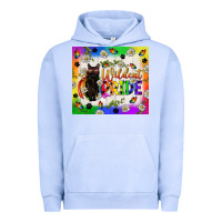 Pigment Grape Ice Western LGBTQ+ With Sunflowers Urban Hoodie - BundleAndBundleShop