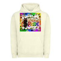Pigment Pistachio Western LGBTQ+ With Sunflowers Urban Hoodie - BundleAndBundleShop