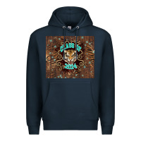 Navy class of 2024 tiger Premium Hoodie - NancyCooperArtShop