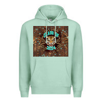 Seafoam class of 2024 tiger Premium Hoodie - NancyCooperArtShop