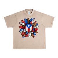 French Oak puerto rico sunflower Urban Heavy Tee - texasbilliewilder