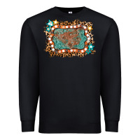 Black light western frame Premium Sweatshirt - AdoDesignShop