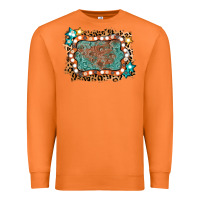 Carrot light western frame Premium Sweatshirt - AdoDesignShop