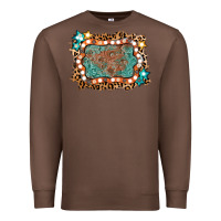 Chestnut light western frame Premium Sweatshirt - AdoDesignShop