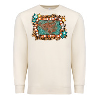 Sandshell light western frame Premium Sweatshirt - AdoDesignShop