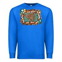 True Royal light western frame Premium Sweatshirt - AdoDesignShop