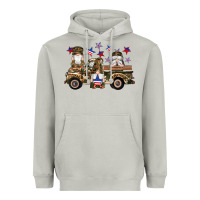 Moon Dust camouflage gnomes american flag star truck Heavyweight Hoodie - Artiststas