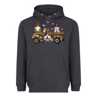 Smoke camouflage gnomes american flag star truck Heavyweight Hoodie - Artiststas