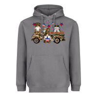 Storm camouflage gnomes american flag star truck Heavyweight Hoodie - Artiststas