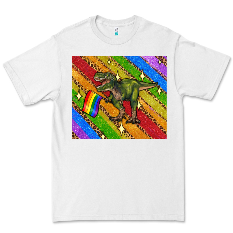 Lgbtq Dinosaur T Rex Tumbler Premium Tee by Artiststas | Teevron