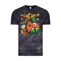 Cloud Black festive af christmas black man sneakers Vintage Tee - RanaPortraitStore