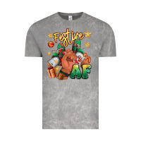 Cloud Rock festive af christmas black man sneakers Vintage Tee - RanaPortraitStore