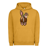 Pigment Peanut Butter American Football Easter Bunny Urban Hoodie - BundleAndBundleShop