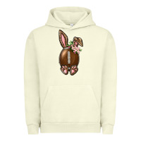Pigment Pistachio American Football Easter Bunny Urban Hoodie - BundleAndBundleShop
