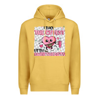 Antique Gold i teach the cutest little sweethearts Premium Hoodie - MaliasSmallBusiness