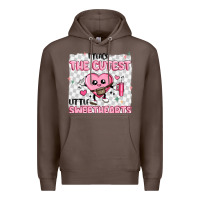 Coffee i teach the cutest little sweethearts Premium Hoodie - MaliasSmallBusiness