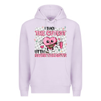 Lilac i teach the cutest little sweethearts Premium Hoodie - MaliasSmallBusiness