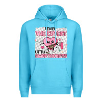 Ocean Blue i teach the cutest little sweethearts Premium Hoodie - MaliasSmallBusiness