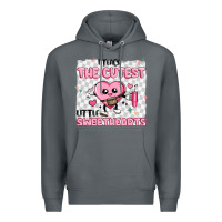 Rock i teach the cutest little sweethearts Premium Hoodie - MaliasSmallBusiness