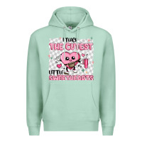 Seafoam i teach the cutest little sweethearts Premium Hoodie - MaliasSmallBusiness