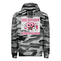 Slate Camo i teach the cutest little sweethearts Premium Hoodie - MaliasSmallBusiness