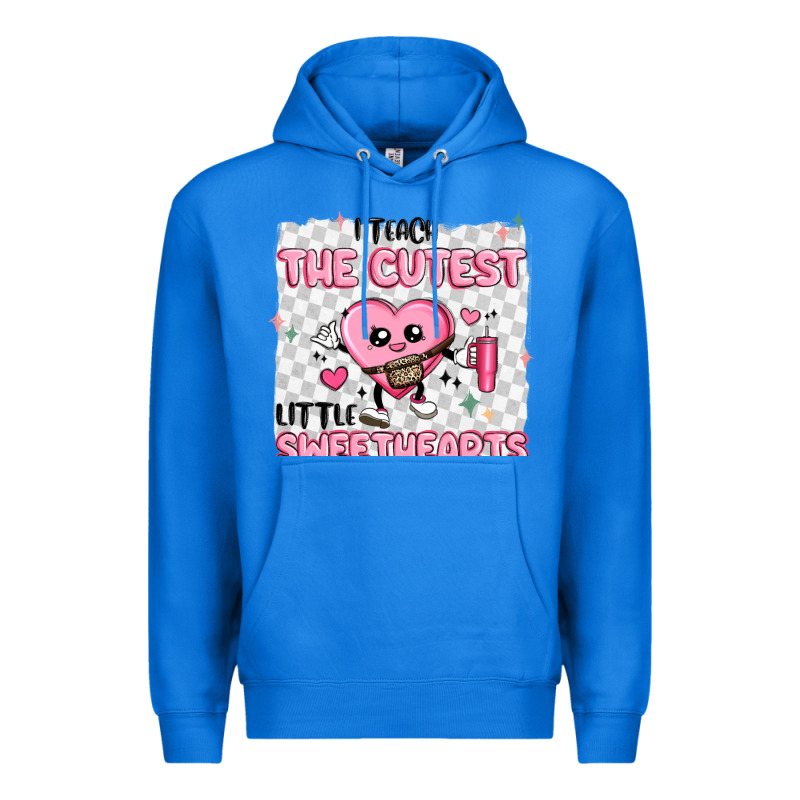 I Teach The Cutest Little Sweethearts Premium Hoodie by MaliasSmallBusiness | Teevron